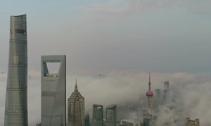 上海航拍卡点视频片段集合