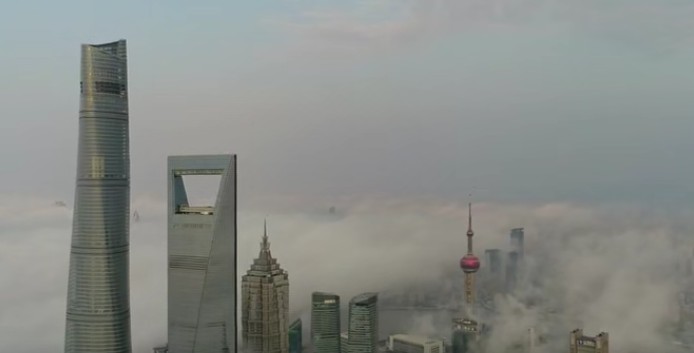 上海航拍卡点视频片段集合 短视频素材 sucaiwan.com