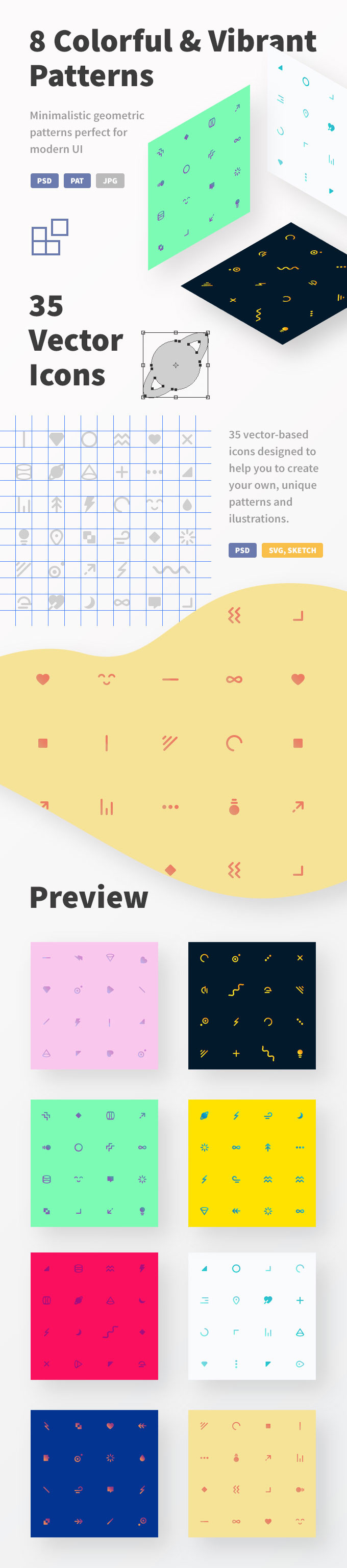 35枚矢量小图标，SVG PSD sketch 源文件 图标素材 sucaiwan.com