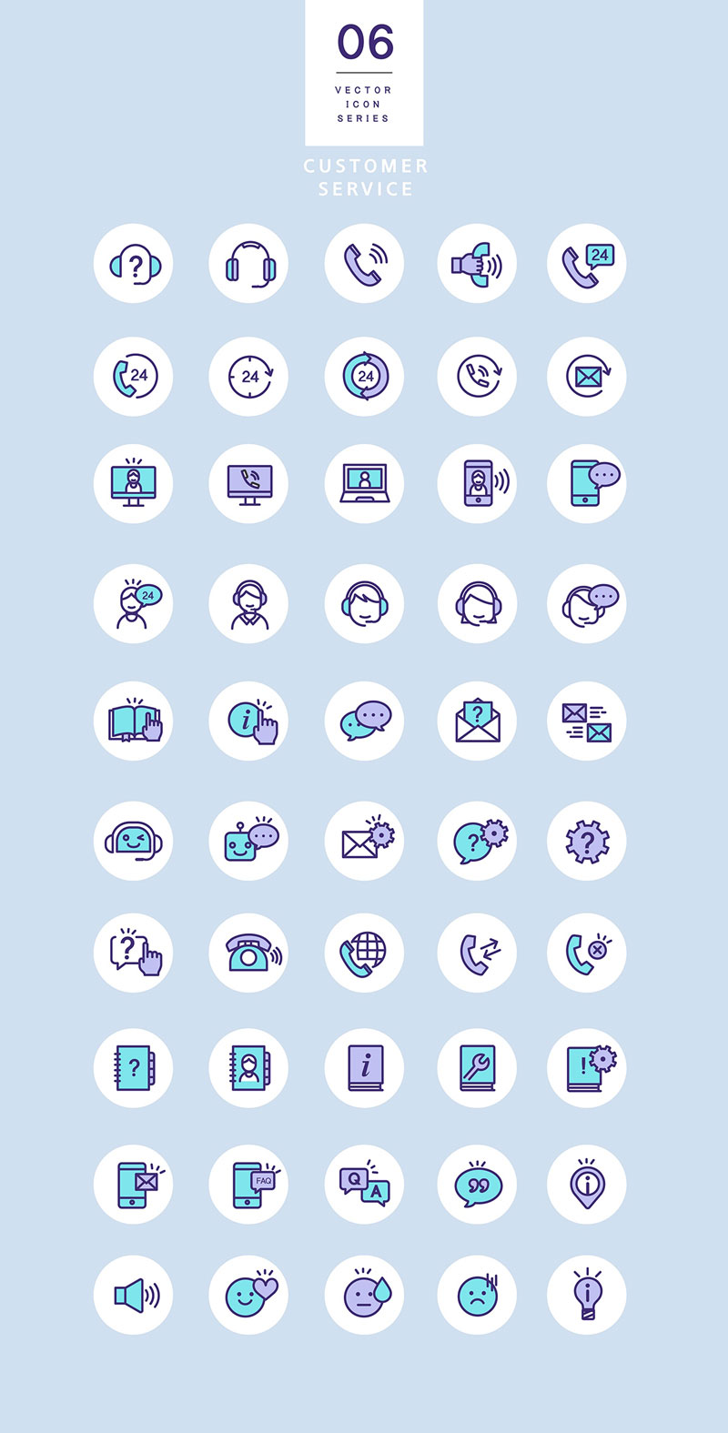 300+双色线性图标，AI源文件 图标素材 sucaiwan.com