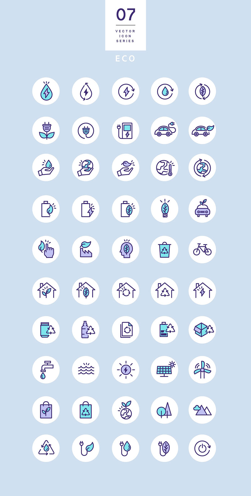 300+双色线性图标，AI源文件 图标素材 sucaiwan.com