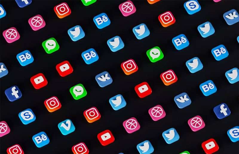 10枚国外社交APP立体图标，PNG格式 图标素材 sucaiwan.com