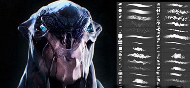 PS笔刷-32套高品质CG插画笔刷 笔刷资源 sucaiwan.com