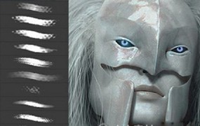 PS笔刷-32套高品质CG插画笔刷