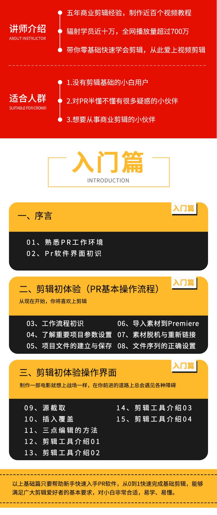 【PR教程】PR全套视频，0基础到高级案例精讲 设计教程 sucaiwan.com