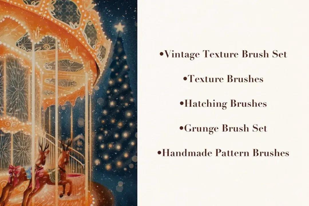 复古纹理Procreate笔刷套装 笔刷资源 第8张-素材湾丨精选海外优质设计素材资源 复古纹理Procreate笔刷套装 笔刷资源 sucaiwan.com