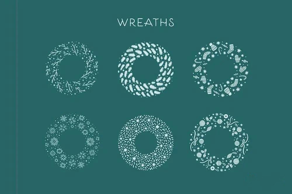 Procreate笔刷混合包和字体素材 笔刷资源 第22张-素材湾丨精选海外优质设计素材资源 Procreate笔刷混合包和字体素材 笔刷资源 sucaiwan.com