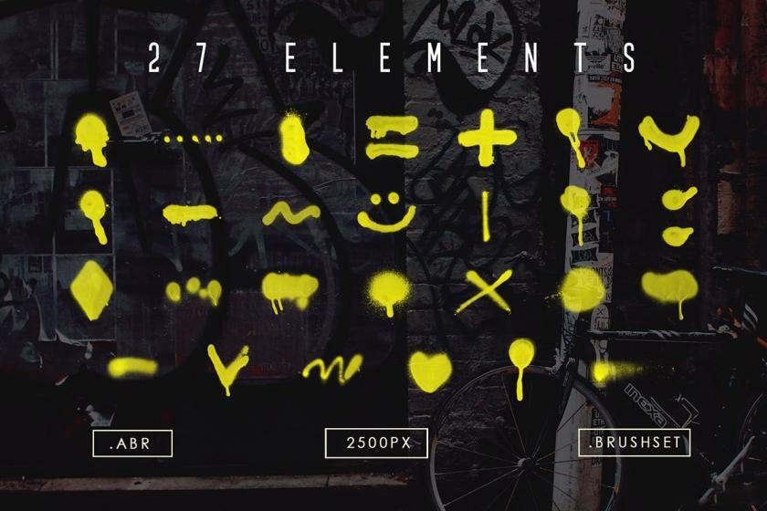 笔刷资源-油漆飞溅喷绘效果Procreate,Photoshop笔刷素材 笔刷资源 第4张-素材湾丨精选海外优质设计素材资源 笔刷资源-油漆飞溅喷绘效果Procreate,Photoshop笔刷素材 笔刷资源 sucaiwan.com