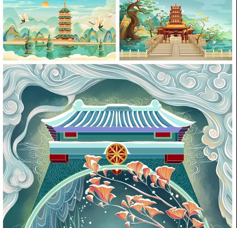 这套新国风Procreat笔刷实在太惊艳了,忍不住想拥有它 笔刷资源 第11张-素材湾丨精选海外优质设计素材资源 这套新国风Procreat笔刷实在太惊艳了,忍不住想拥有它 笔刷资源 sucaiwan.com
