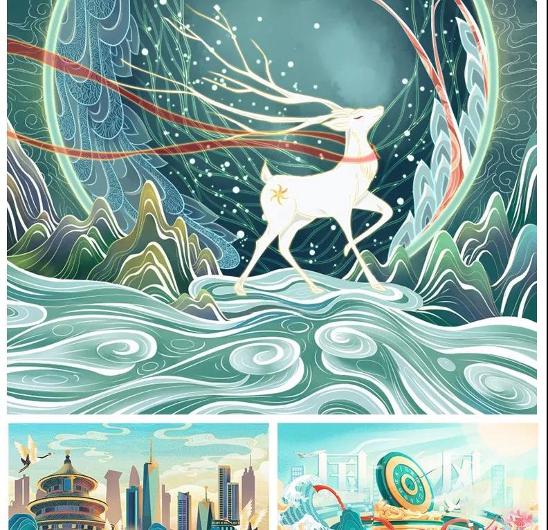 这套新国风Procreat笔刷实在太惊艳了,忍不住想拥有它 笔刷资源 第12张-素材湾丨精选海外优质设计素材资源 这套新国风Procreat笔刷实在太惊艳了,忍不住想拥有它 笔刷资源 sucaiwan.com