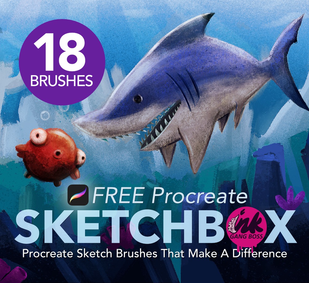 逼真素描水彩线条绘画画笔Procreate笔刷素材 笔刷资源 第1张-素材湾丨精选海外优质设计素材资源 逼真素描水彩线条绘画画笔Procreate笔刷素材 笔刷资源 sucaiwan.com