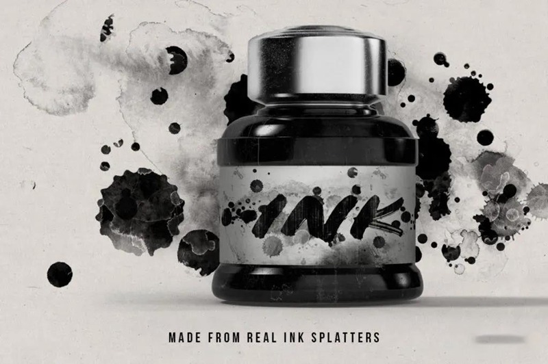 17款国风墨水飞溅效果素描绘画画笔Procreate笔刷 笔刷资源 第2张-素材湾丨精选海外优质设计素材资源 17款国风墨水飞溅效果素描绘画画笔Procreate笔刷 笔刷资源 sucaiwan.com