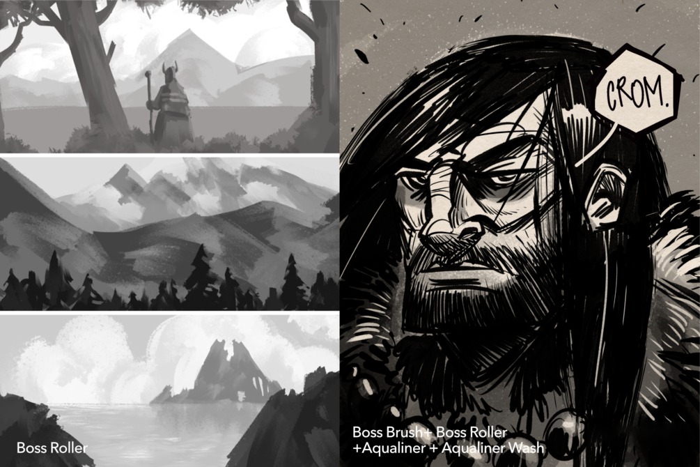 逼真素描水彩线条绘画画笔Procreate笔刷素材 笔刷资源 第3张-素材湾丨精选海外优质设计素材资源 逼真素描水彩线条绘画画笔Procreate笔刷素材 笔刷资源 sucaiwan.com