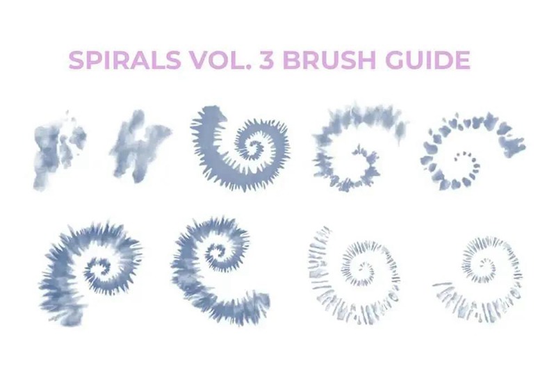 独特的数码扎染画Procreate笔刷素材 笔刷资源 第5张-素材湾丨精选海外优质设计素材资源 独特的数码扎染画Procreate笔刷素材 笔刷资源 sucaiwan.com