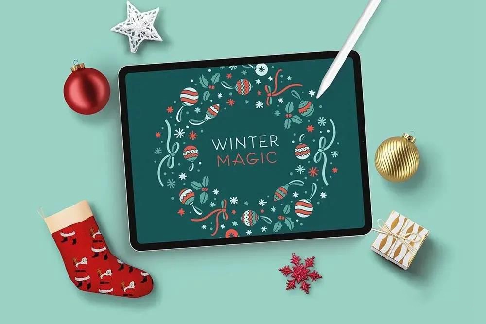 Procreate笔刷混合包和字体素材 笔刷资源 第28张-素材湾丨精选海外优质设计素材资源 Procreate笔刷混合包和字体素材 笔刷资源 sucaiwan.com