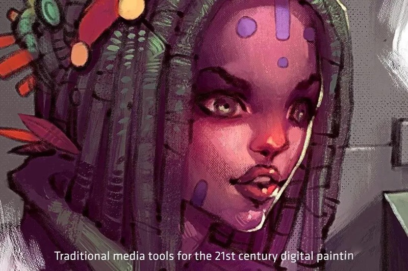 Procreate笔刷-超级手绘插画混合数码颜料 笔刷资源 第5张-素材湾丨精选海外优质设计素材资源 Procreate笔刷-超级手绘插画混合数码颜料 笔刷资源 sucaiwan.com