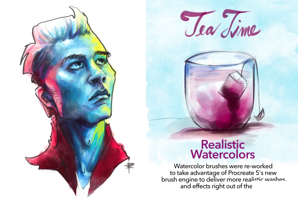 逼真素描水彩线条绘画画笔Procreate笔刷素材 笔刷资源 第5张-素材湾丨精选海外优质设计素材资源 逼真素描水彩线条绘画画笔Procreate笔刷素材 笔刷资源 sucaiwan.com