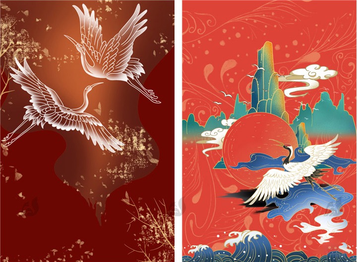 新国潮笔刷合集PS和Procreate绘画笔刷合集 笔刷资源 第14张-素材湾丨精选海外优质设计素材资源 新国潮笔刷合集PS和Procreate绘画笔刷合集 笔刷资源 sucaiwan.com