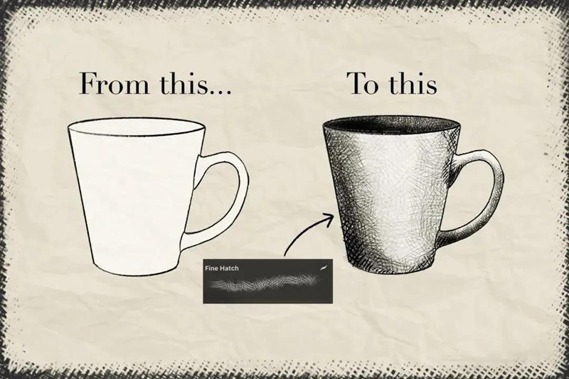 带阴影效果高度逼真的点画Procreate笔刷 笔刷资源 第2张-素材湾丨精选海外优质设计素材资源 带阴影效果高度逼真的点画Procreate笔刷 笔刷资源 sucaiwan.com