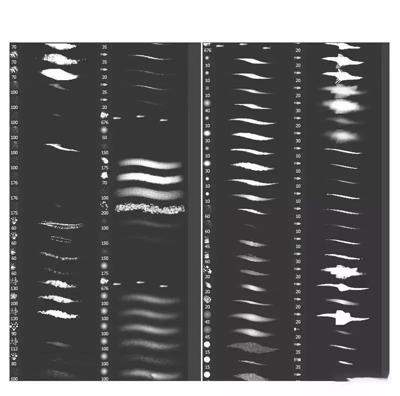 板写水墨PS和Procreate笔刷合集 笔刷资源 第21张-素材湾丨精选海外优质设计素材资源 板写水墨PS和Procreate笔刷合集 笔刷资源 sucaiwan.com