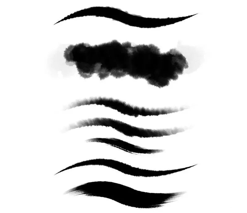 板写水墨PS和Procreate笔刷合集 笔刷资源 第17张-素材湾丨精选海外优质设计素材资源 板写水墨PS和Procreate笔刷合集 笔刷资源 sucaiwan.com