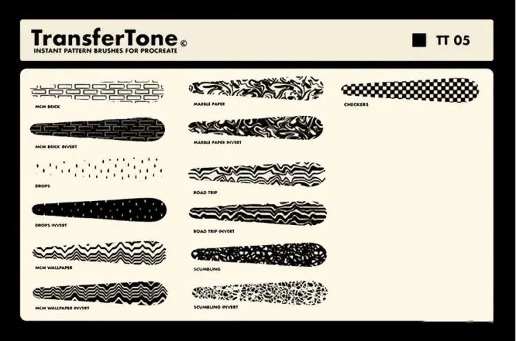 400款Procreate新款厚涂立体轮廓笔刷合集 笔刷资源 第17张-素材湾丨精选海外优质设计素材资源 400款Procreate新款厚涂立体轮廓笔刷合集 笔刷资源 sucaiwan.com