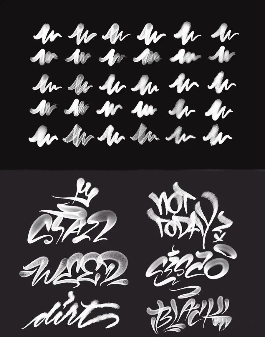 200款超实用Procreate综合神奇纹理笔刷合集 笔刷资源 第11张-素材湾丨精选海外优质设计素材资源 200款超实用Procreate综合神奇纹理笔刷合集 笔刷资源 sucaiwan.com