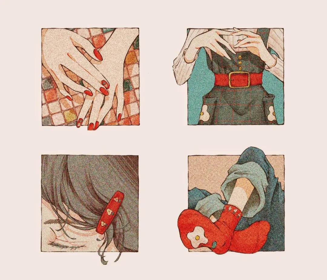 2022复古流行风颗粒肌理质感笔刷12款 笔刷资源 sucaiwan.com