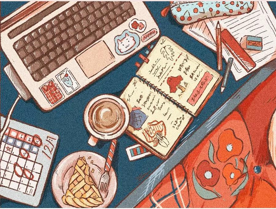 2022复古流行风颗粒肌理质感笔刷12款 笔刷资源 sucaiwan.com