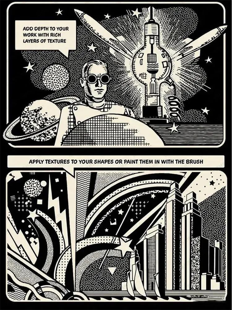 400款Procreate新款厚涂立体轮廓笔刷合集 笔刷资源 第14张-素材湾丨精选海外优质设计素材资源 400款Procreate新款厚涂立体轮廓笔刷合集 笔刷资源 sucaiwan.com