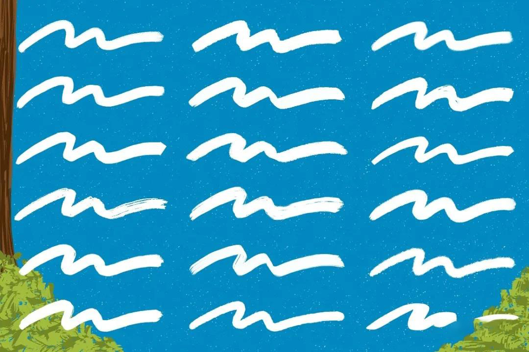 爆款Procreate专业干性纹理故障毛刺等笔刷合集 笔刷资源 第19张-素材湾丨精选海外优质设计素材资源 爆款Procreate专业干性纹理故障毛刺等笔刷合集 笔刷资源 sucaiwan.com