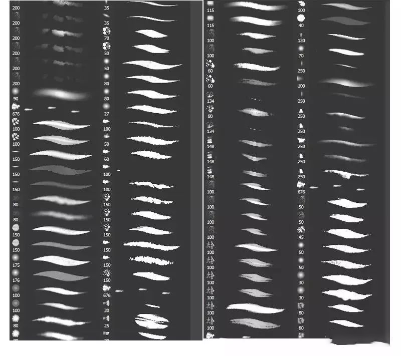 板写水墨PS和Procreate笔刷合集 笔刷资源 第22张-素材湾丨精选海外优质设计素材资源 板写水墨PS和Procreate笔刷合集 笔刷资源 sucaiwan.com