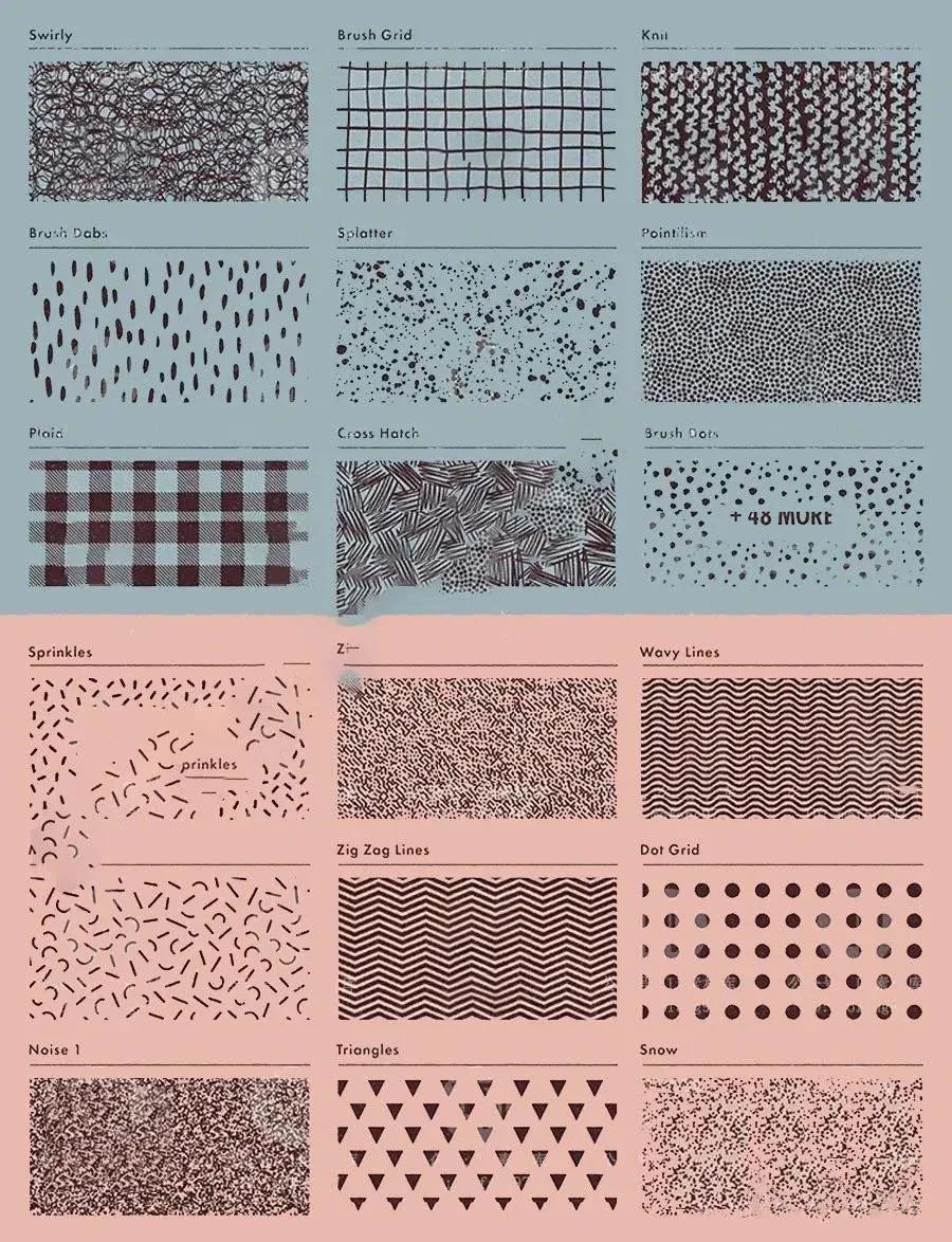 200款超实用Procreate综合神奇纹理笔刷合集 笔刷资源 第4张-素材湾丨精选海外优质设计素材资源 200款超实用Procreate综合神奇纹理笔刷合集 笔刷资源 sucaiwan.com