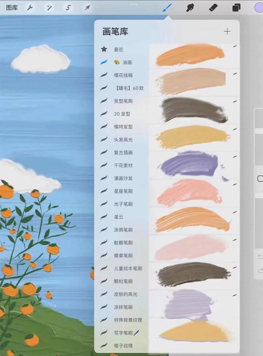 质感油画Procreate和PS笔刷合集 笔刷资源 第6张-素材湾丨精选海外优质设计素材资源 质感油画Procreate和PS笔刷合集 笔刷资源 sucaiwan.com