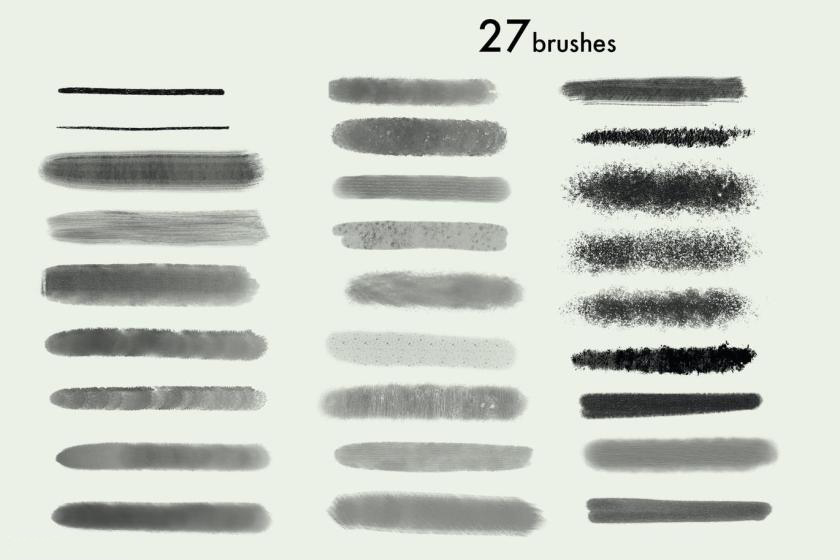 Procreate笔刷-油画卡通水彩铅笔纹理效果笔刷素材资源 笔刷资源 第2张-素材湾丨精选海外优质设计素材资源 Procreate笔刷-油画卡通水彩铅笔纹理效果笔刷素材资源 笔刷资源 sucaiwan.com