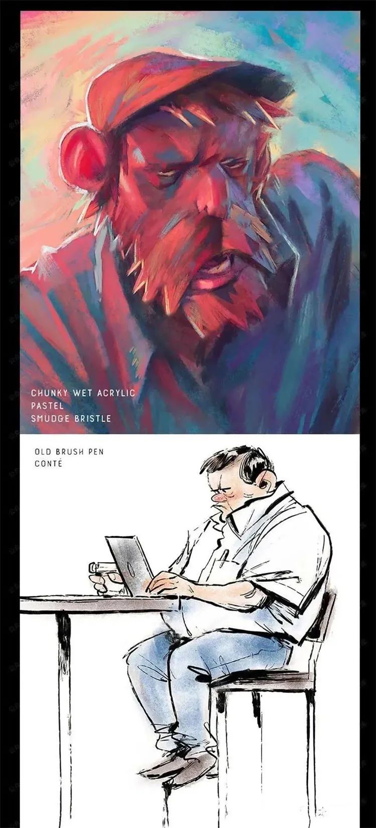 400款Procreate新款厚涂立体轮廓笔刷合集 笔刷资源 第9张-素材湾丨精选海外优质设计素材资源 400款Procreate新款厚涂立体轮廓笔刷合集 笔刷资源 sucaiwan.com