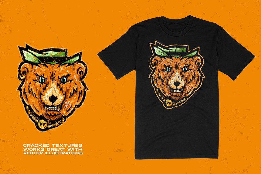 笔刷资源-破裂和做旧纹理复古效果的叠加背景及笔刷资源 笔刷资源 第3张-素材湾丨精选海外优质设计素材资源 笔刷资源-破裂和做旧纹理复古效果的叠加背景及笔刷资源 笔刷资源 sucaiwan.com