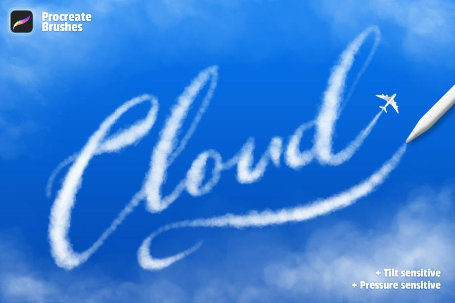 procreate笔刷-云朵云彩白云procreate笔刷资源素材 笔刷资源 第2张-素材湾丨精选海外优质设计素材资源 procreate笔刷-云朵云彩白云procreate笔刷资源素材 笔刷资源 sucaiwan.com