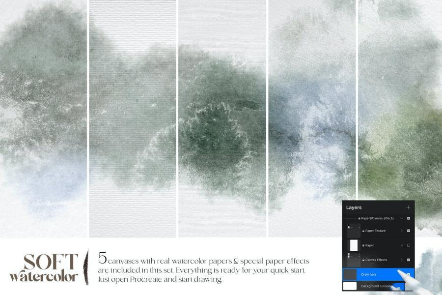 Procreate笔刷-水彩飞溅Procreate笔刷资源素材集合包 笔刷资源 第5张-素材湾丨精选海外优质设计素材资源 Procreate笔刷-水彩飞溅Procreate笔刷资源素材集合包 笔刷资源 sucaiwan.com