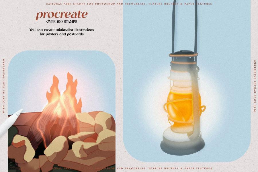 Procreate笔刷-动植物线稿Procreate笔刷素材包 笔刷资源 第6张-素材湾丨精选海外优质设计素材资源 Procreate笔刷-动植物线稿Procreate笔刷素材包 笔刷资源 sucaiwan.com