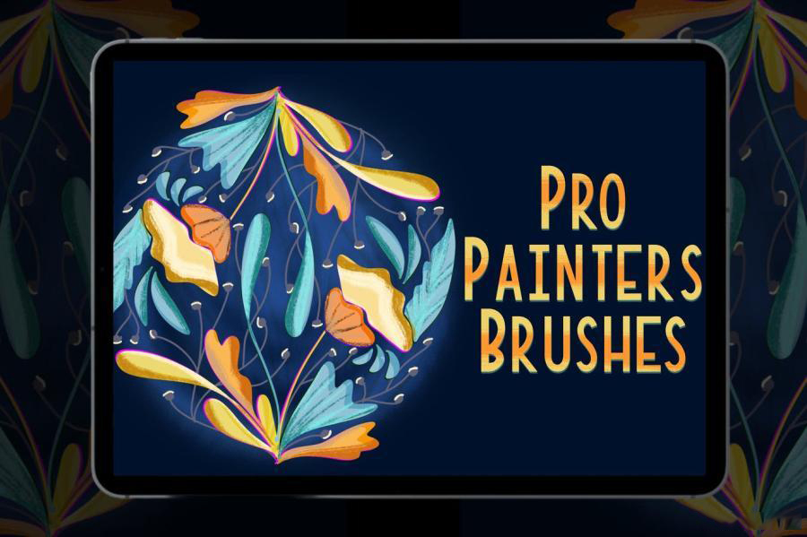 Procreate笔刷-铅笔墨水纹理混合涂抹Procreate画笔笔刷素材 笔刷资源 sucaiwan.com