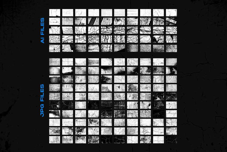 笔刷资源-破裂和做旧纹理复古效果的叠加背景及笔刷资源 笔刷资源 第6张-素材湾丨精选海外优质设计素材资源 笔刷资源-破裂和做旧纹理复古效果的叠加背景及笔刷资源 笔刷资源 sucaiwan.com