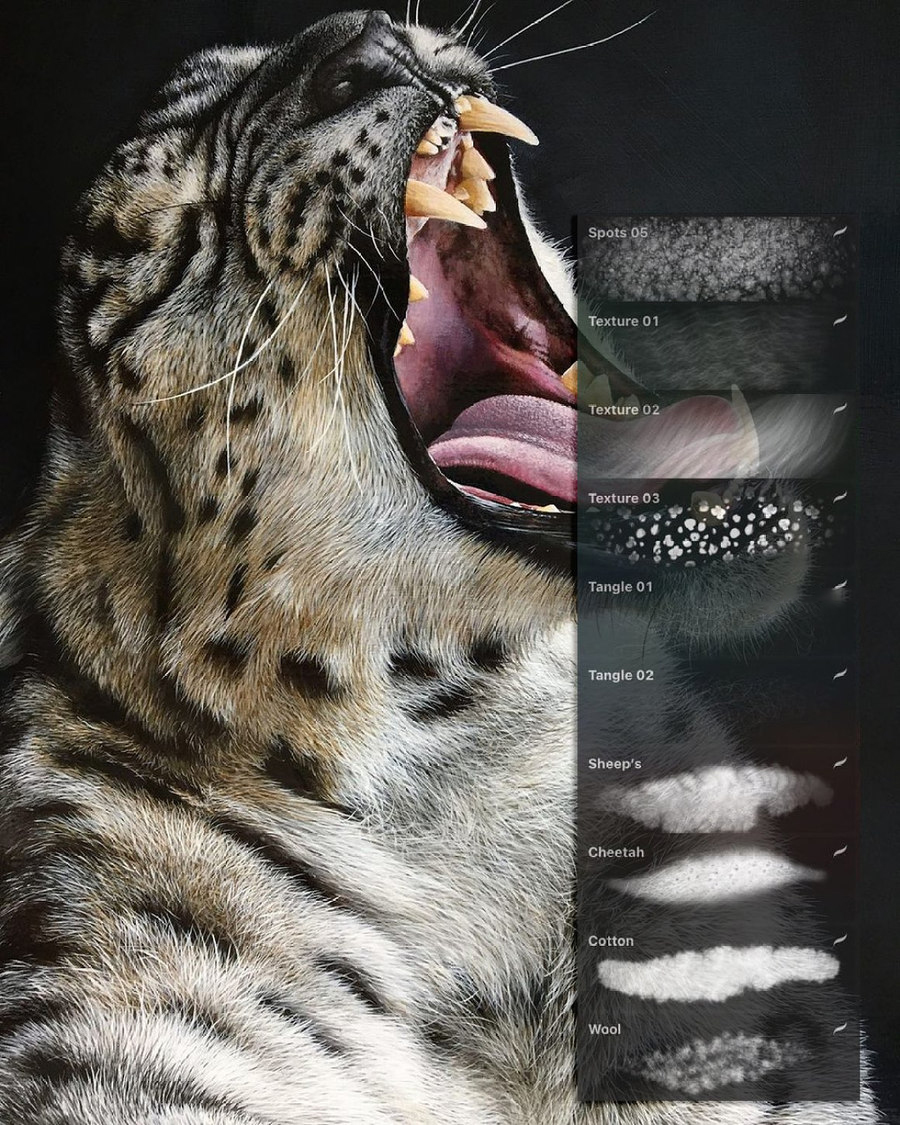 Procreate笔刷-人像厚涂眼睛头发磨皮Procreate笔刷素材资源包 笔刷资源 第11张-素材湾丨精选海外优质设计素材资源 Procreate笔刷-人像厚涂眼睛头发磨皮Procreate笔刷素材资源包 笔刷资源 sucaiwan.com