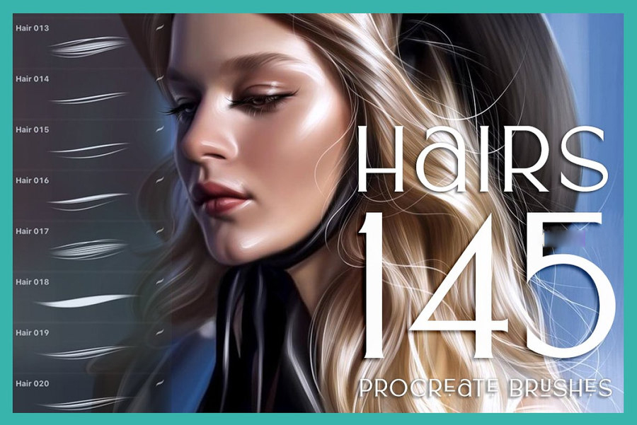 Procreate笔刷-人像厚涂眼睛头发磨皮Procreate笔刷素材资源包 笔刷资源 第4张-素材湾丨精选海外优质设计素材资源 Procreate笔刷-人像厚涂眼睛头发磨皮Procreate笔刷素材资源包 笔刷资源 sucaiwan.com