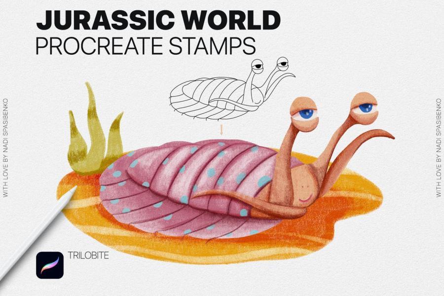 Procreate笔刷-侏罗纪公园的恐龙线条插画Procreate笔刷素材 笔刷资源 第12张-素材湾丨精选海外优质设计素材资源 Procreate笔刷-侏罗纪公园的恐龙线条插画Procreate笔刷素材 笔刷资源 sucaiwan.com