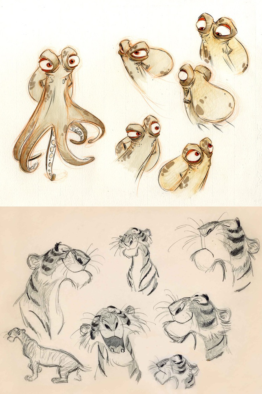 插画动画角色临摹图集2180张 笔刷资源 sucaiwan.com