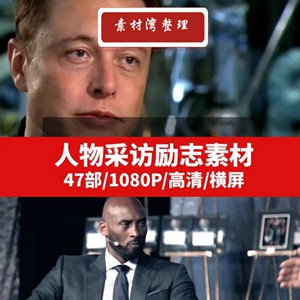 人物采访励志高清视频素材