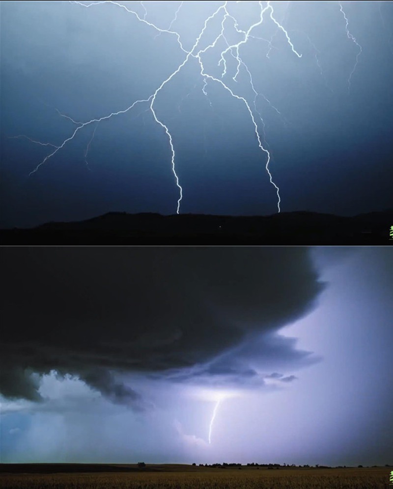 短视频素材高清闪电风暴暴雨乌云天自然灾害视频素材1080P 短视频素材 sucaiwan.com