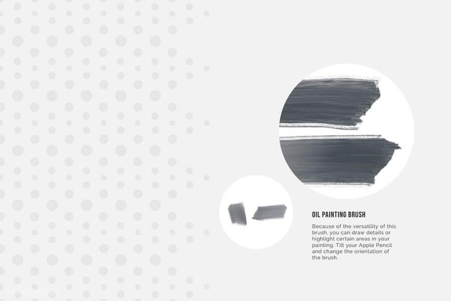 Procreate笔刷-油画油漆画布阴影纹理笔刷和色卡素材 笔刷资源 第8张-素材湾丨精选海外优质设计素材资源 Procreate笔刷-油画油漆画布阴影纹理笔刷和色卡素材 笔刷资源 sucaiwan.com