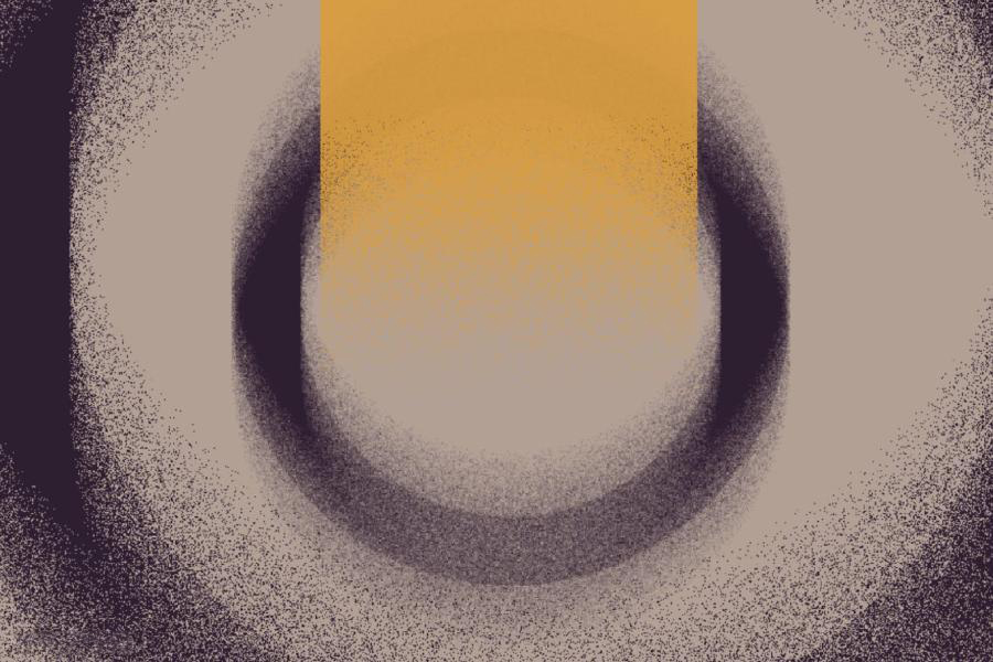 Procreate笔刷-模糊颗粒状线条圆形笔刷素材资源 笔刷资源 sucaiwan.com